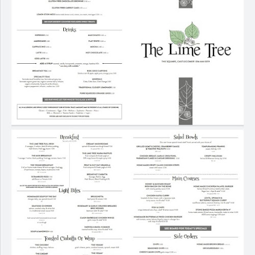 The Lime Tree cafe & restaurant - Castlecomer