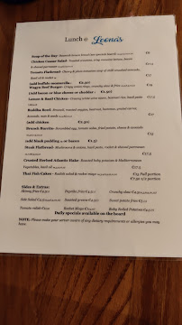 Opinii despre Leona's on Nine Market Street în Kinsale - Hospitality and gastronomy