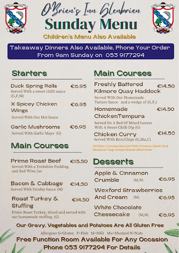 O' BRIENS INN OF GLENBRIEN - Hospitality and gastronomy