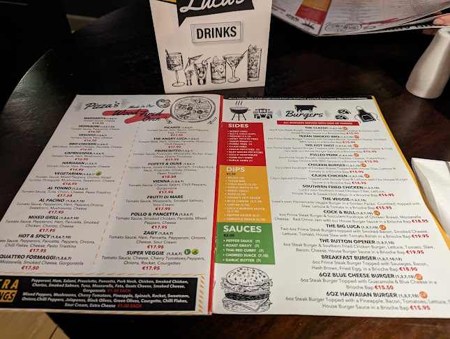 Luca's Restaurant Letterkenny - Hospitality and gastronomy