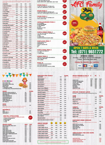 Opinii despre Afc family takeaway în Co. Leitrim - Hospitality and gastronomy