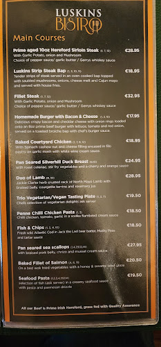 Opinii despre Luskin's Bistro în Ballina - Hospitality and gastronomy