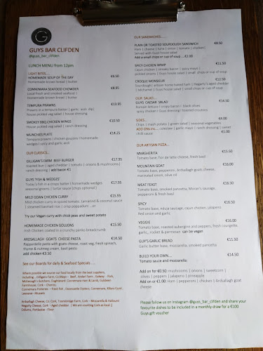 Guy's Seafood Bar Clifden - Clifden