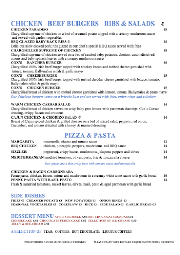 Cox's Restaurant & Bars