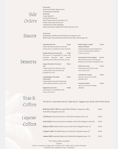 Opinii despre The Red Door Country House în Fahan - Hospitality and gastronomy