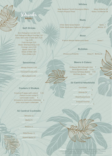 56 Central Restaurant Cafe