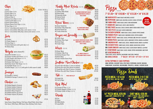 Pizza Max and Chef Kebabs Quilty