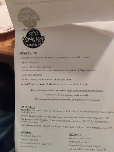 Monk's Lane - Bandon