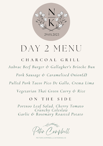 Peter Campbell Outside Catering Donegal - Hospitality and gastronomy