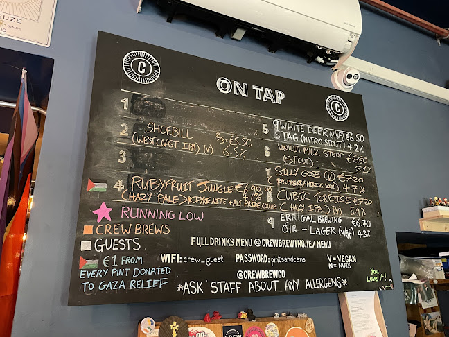 Opinii despre Crew Brewing Co. în Limerick - Hospitality and gastronomy