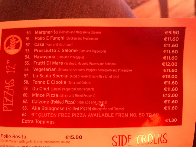 Opinii despre La Scala Restaurant în Tralee - Hospitality and gastronomy