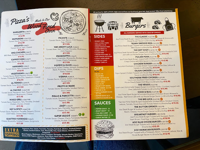 Opinii despre Luca's Restaurant Letterkenny în Letterkenny - Hospitality and gastronomy