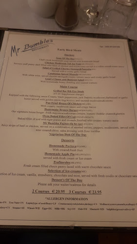 Opinii despre Mr Bumbles în Clonmel - Hospitality and gastronomy