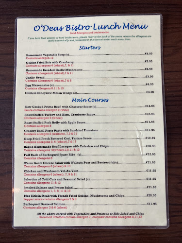 O'Deas Bar & Bistro - Portarlington