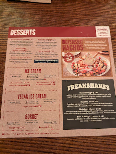 Huck's American Bar and Grill - Hospitality and gastronomy