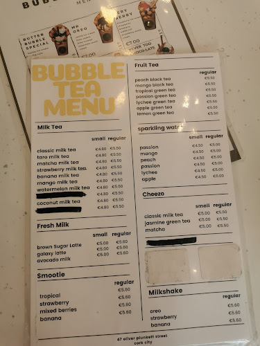 Plus and Minus Bubble Tea