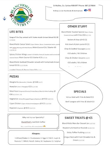 Blanchfield's Pub - Hospitality and gastronomy