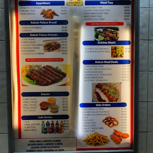 Opinii despre Kebab Palace în Drogheda - Hospitality and gastronomy