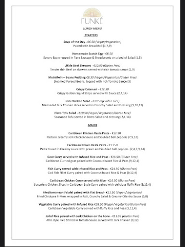 Funké - Afro Caribbean Restaurant - Sligo