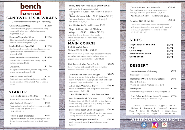 The Bench Cafe Bar - Westport