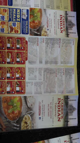 Comentarii opinii despre Carrick Indian takeaway