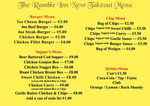 Opinii despre The Ramble Inn în Mallow - Hospitality and gastronomy