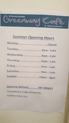 Connemara Greenway Restaurant - Oughterard