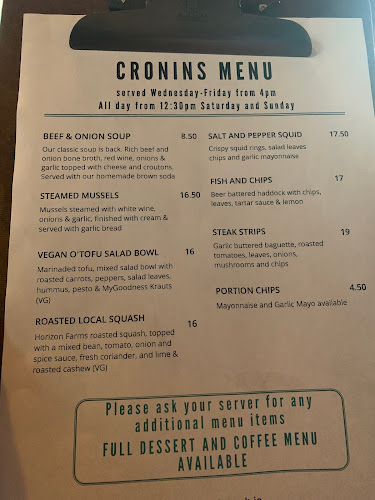 Opinii despre Cronin's Pub în Cork - Hospitality and gastronomy