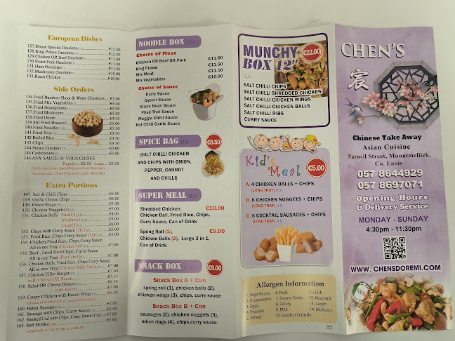 Chen's Chinese &Do Re Mi pizza