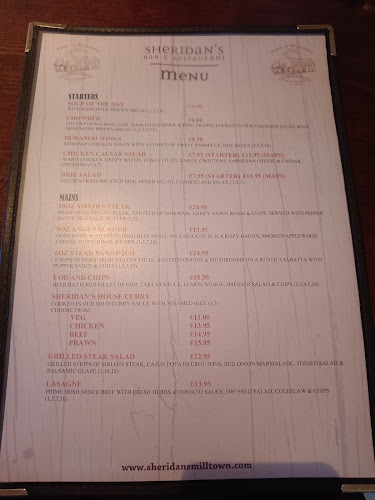 Opinii despre Sheridan's Bar & Restaurant în Tuam - Hospitality and gastronomy