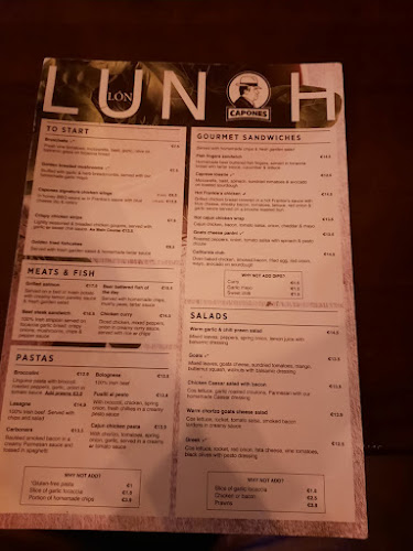 Capones - Hospitality and gastronomy