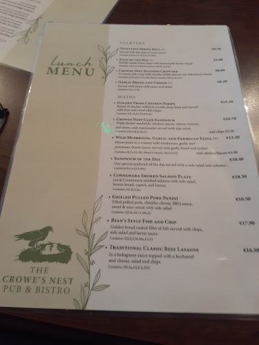 The Crowe's Nest Pub & Bistro - Cong