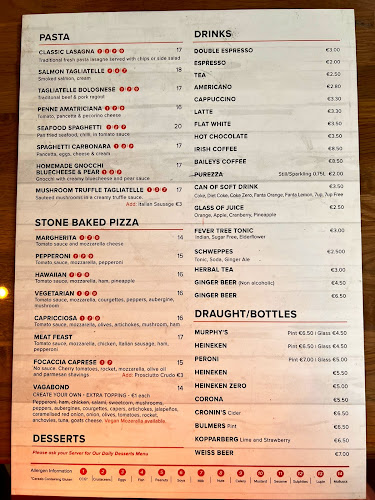 Opinii despre Vagabond Restaurant Lahinch în Lahinch - Hospitality and gastronomy