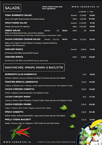 Sorrento’s - Bunclody