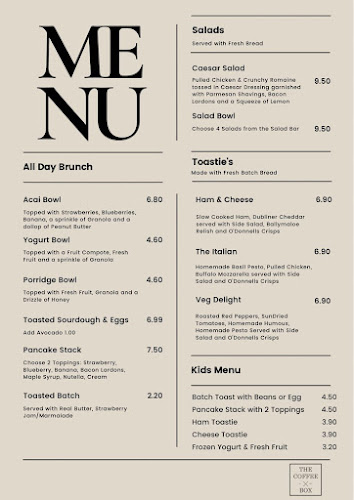 The Coffee Box 21 - Hospitality and gastronomy