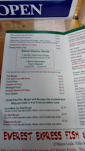 Opinii despre Everest Express în Ennis - Hospitality and gastronomy