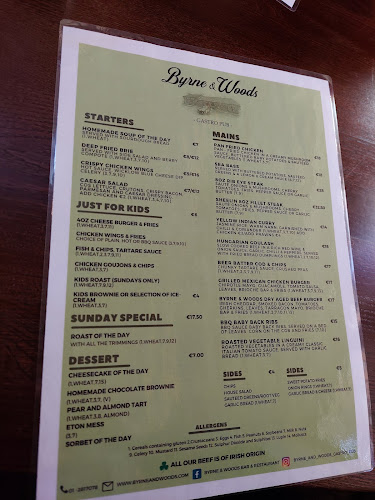 Byrne & Woods Bar & Restaurant - Bray