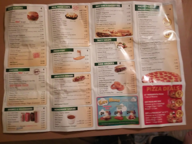 Macaris Take Away and Pizzeria - Hospitality and gastronomy