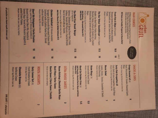 Urban Gruel - Hospitality and gastronomy