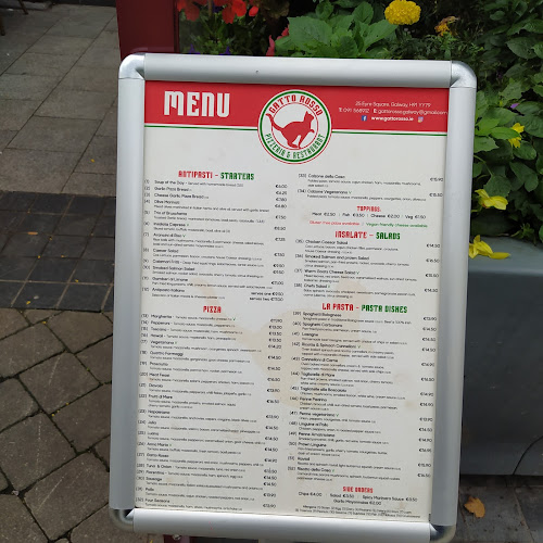 Opinii despre Gatto Rosso - Italian Restaurant în Galway - Hospitality and gastronomy