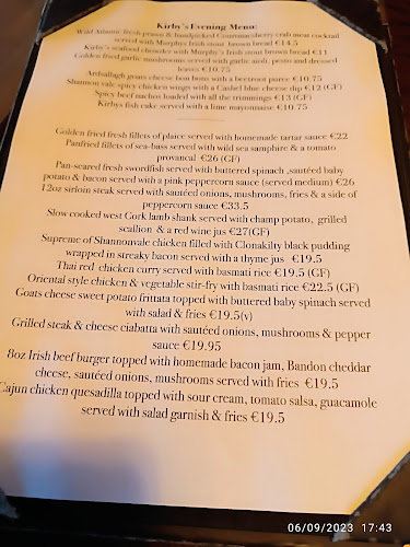 Opinii despre Kirby's Korner în Cork - Hospitality and gastronomy