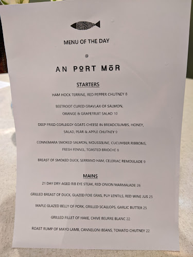 An Port Mór Restaurant - Westport