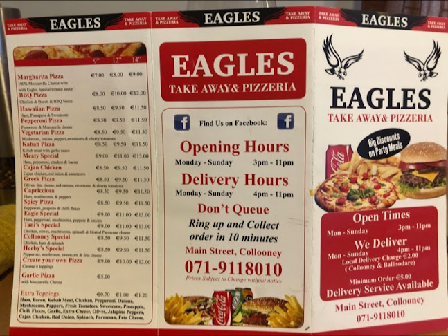 Opinii despre Eagles pizzeria în Collooney - Hospitality and gastronomy