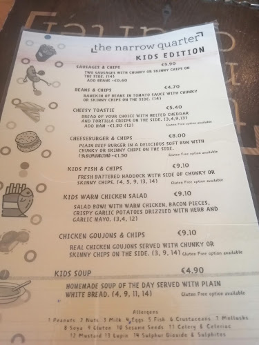 Opinii despre The Narrow Quarter Bistro & Coffeehouse în Kerrykeel - Hospitality and gastronomy