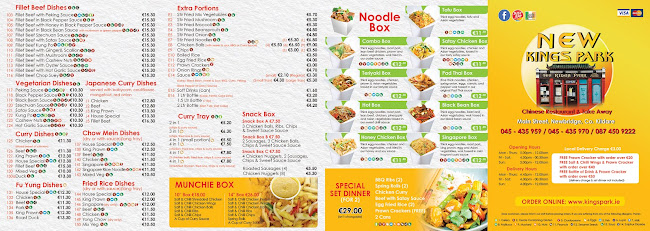 Opinii despre New Kings Park Takeaway în Newbridge - Hospitality and gastronomy