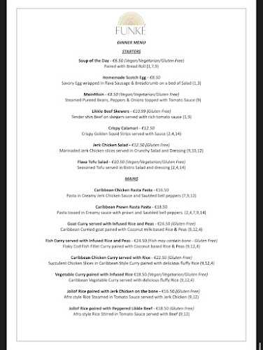 Funké - Afro Caribbean Restaurant - Hospitality and gastronomy