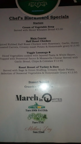 Comentarii opinii despre Whytes Bar and Restaurant