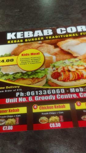 Opinii despre Kebab Corner în Limerick - Hospitality and gastronomy