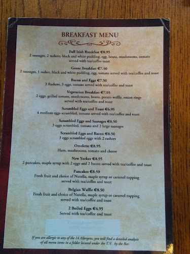 The Wild Goose - Hospitality and gastronomy