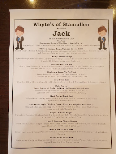 Whytes Bar and Restaurant - Hospitality and gastronomy